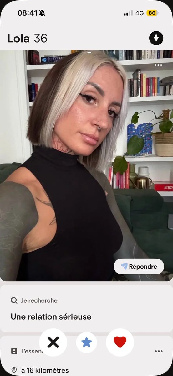 didyoukillbill's tweet photo. C’est pas moi sur Tinder , je fume pas je suis pas gémeaux je m’appelle pas Lola et j’ai pas 36 ans 🙃 signalez svp https://t.co/QHEMEodh2G