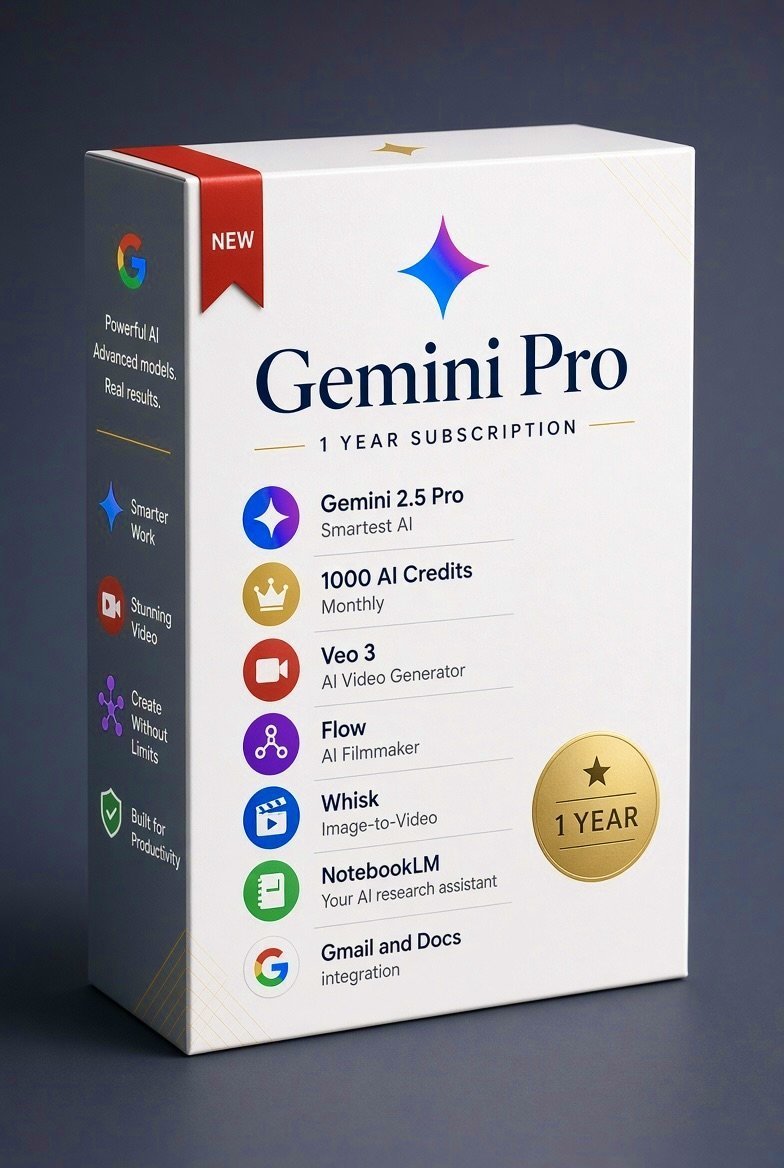 ShiblirRahman's tweet photo. 🚨 Gemini Pro 1 Year Giveaway! 🚨

✨ Gemini 2.5 Pro
💰 1000 AI Credits/Month
🎬 Veo 3 + Flow AI + Whisk
📚 NotebookLM
📩 Gmail &amp; Docs Integration

To Enter:
1️⃣ Follow @shiblirrahman
2️⃣ Like + Comment “ Send ”

⏳ 48 Hours Only. https://t.co/WY8l0XGDoU