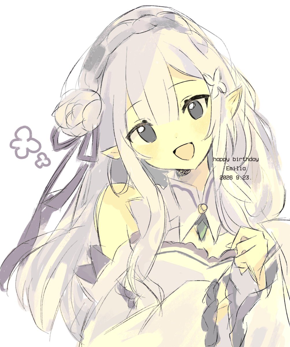 v2pvtI5Ku827889's tweet photo. エミリア誕生日 https://t.co/GeAmsY2Loh