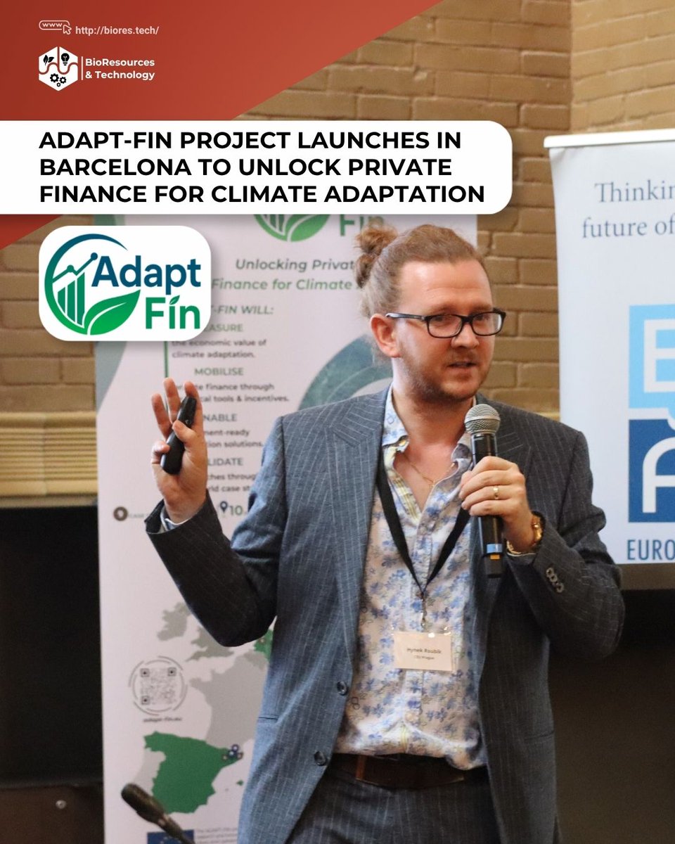 BioRes_Tech's tweet photo. 🌍 A new #BRT @HorizonEU project!
Coordinated by @CZUvPraze under the leadership of BRT Director @HynekRoubik, @adaptfin launched with its Kick-off Meeting, bringing together partners to bridge the gap between climate-risk evidence and private investment
🔗https://t.co/gNALgr1OOn https://t.co/jVKl5N1Blg