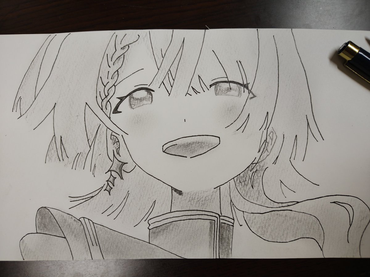 Hakutaka_0309's tweet photo. 【再掲】
最近描いた3つのステップ3の曲のMVのワンシーンです！
個人的には見て麻央が上手く描けて満足 https://t.co/gvtfqGJZmO