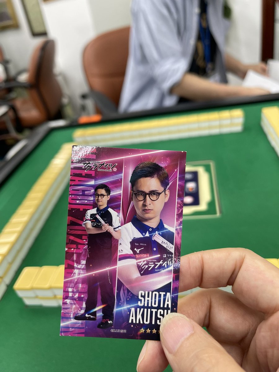 viking_print's tweet photo. 『かぼちゃ倶楽部チャレンジカップ』ゲストが阿久津翔太プロと言うことでお邪魔しました。結果は2→1→2→1→1と5連対と運良く16人中1位でした。賞品は好きな物を選べるので昨シーズンの名前入りユニフォームをいただきました！これを着てサクラナイツ🌸桜援します‼︎ https://t.co/XNh2TtLkBi