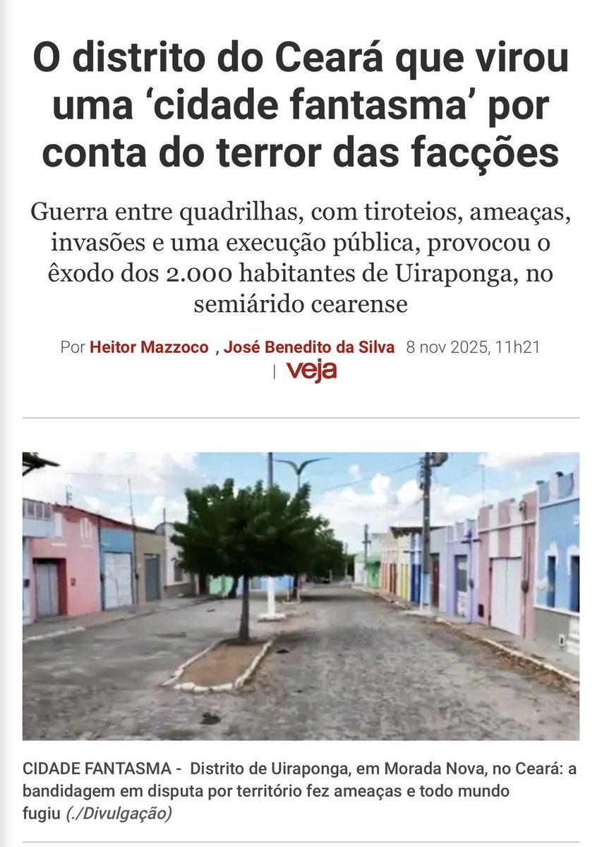 Agnesluara's tweet photo. @Metropoles Beija os pés do Lula que é melhor então … tá morando a onde ? Olha aqui uma cidade boa pra vc e outros petistas morar https://t.co/AI0zRxKvE9