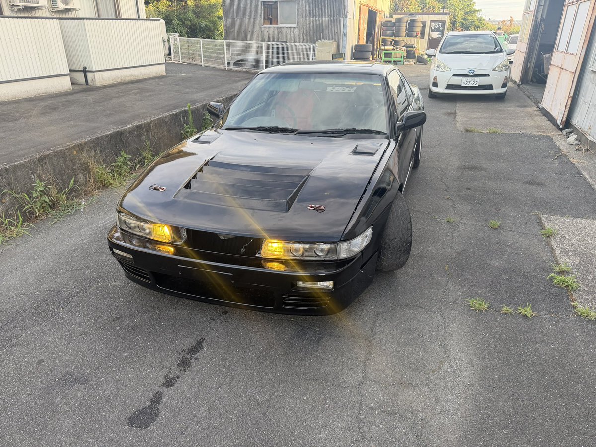 RANIDU1992's tweet photo. S13 シルビア 5MT QS

・5速マニュアル（5MT）
・QS
・サンルーフ
・走行距離：約15万km
・NISMO 2WAY LSD
・車高調（フルタップ）
・スーパーコッパーミックスクラッチ
・新品プラグコード

車検2年で 200万円 https://t.co/g7TJyZ7fkq