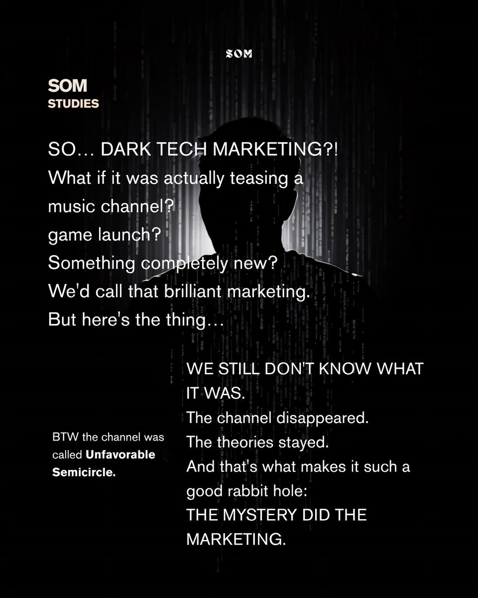 somglobalco's tweet photo. Years later, people are still trying to figure out what they were looking at.

#UnfavorableSemicircle #InternetRabbitHole #YouTubeMystery #Youtube #SOMStudies https://t.co/csHKUhDyKK