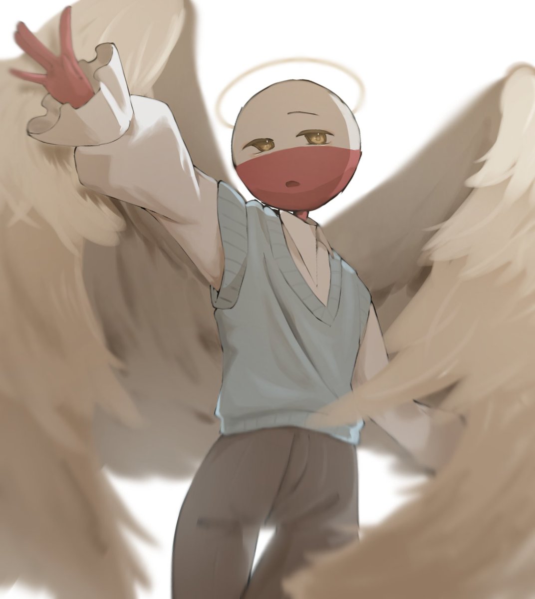 BMffdp's tweet photo. ぽーらん
#countryhumans #カントリーヒューマンズ #カンヒュ #CH #カンヒュイラスト #デジタルイラスト #厚塗り https://t.co/bUgAQPg1eQ
