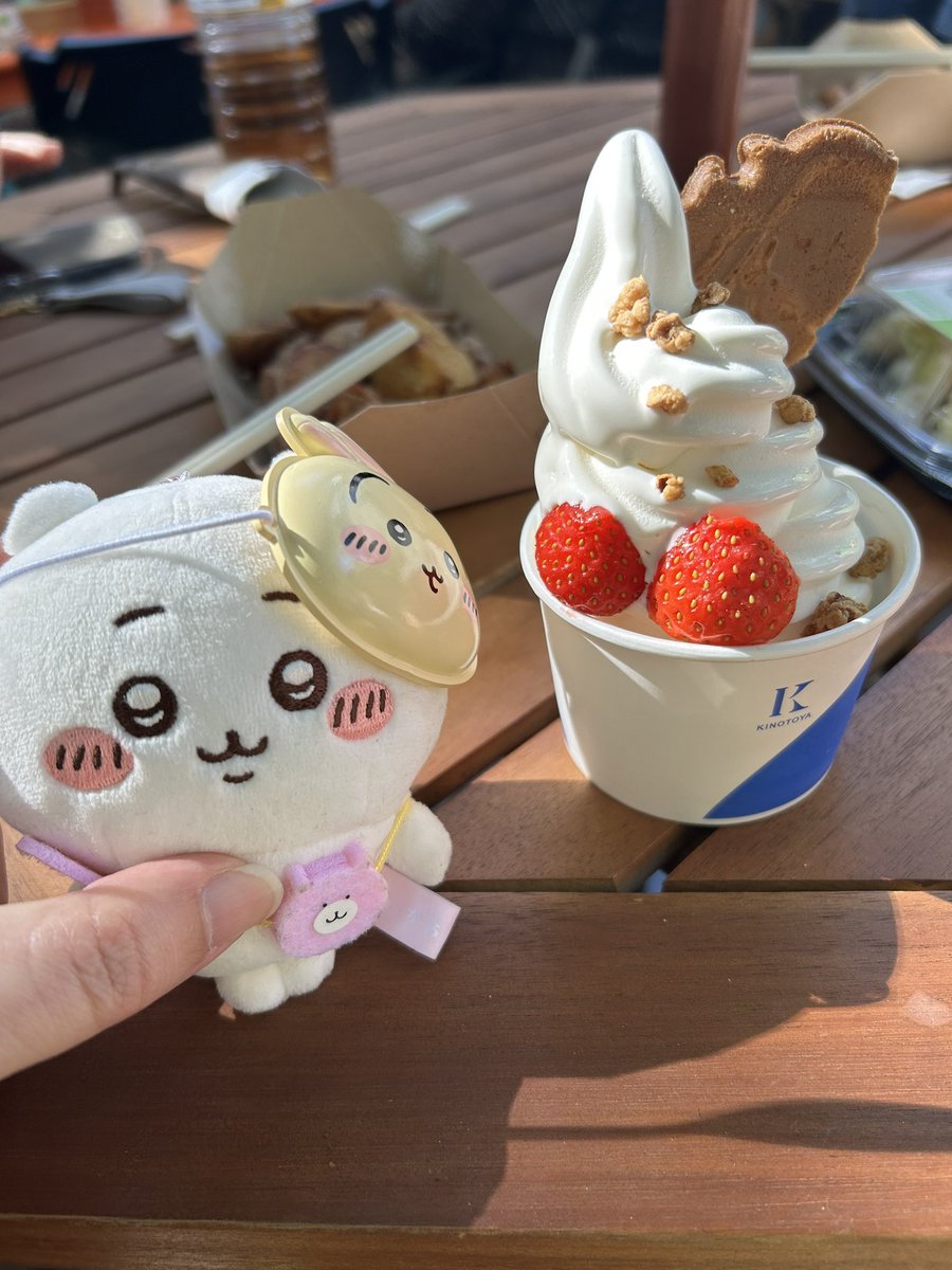 sakura_mutsuki's tweet photo. オータム行ってきました！
肉豆腐美味しかったからまた来年も食べたい😋
友達からもらったマチルダのフライドポテトもラム串も美味しかった☺️ https://t.co/9ryn0RYrGc