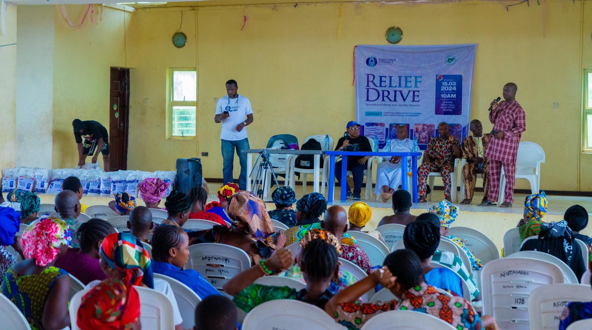 dd_foundation_'s tweet photo. The work continues. The mission remains.

Every outreach is a reminder of who we are committed to serving.

From one community to the next, DDF remains committed to making a difference where it matters.

#DDF #DaramolaDynastyFoundation #GrowthAsAService #CommunityImpact https://t.co/yu8Z7ICMvV