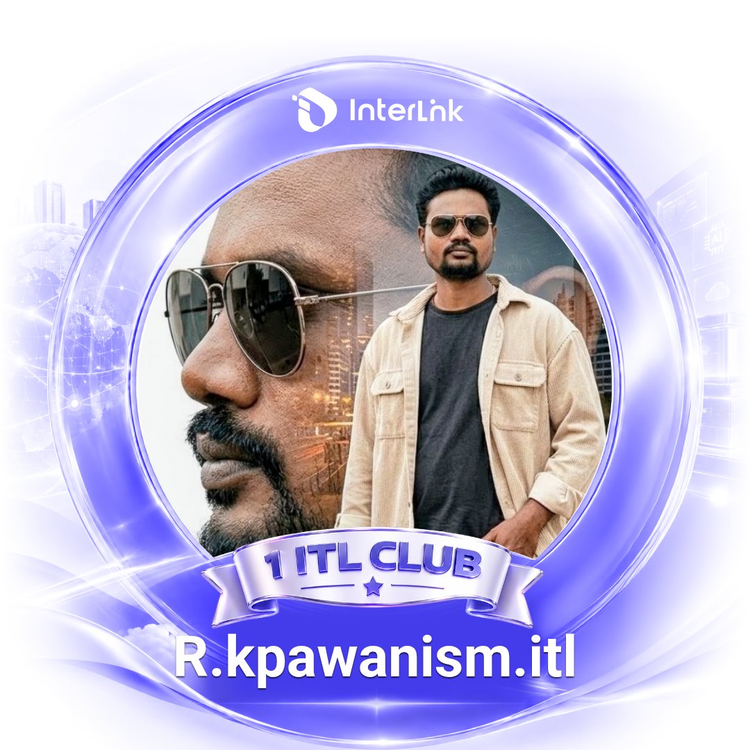 rajamonikrushna's tweet photo. 🎉🥇I'M OFFICIALLY IN THE 1 ITL CLUB!🔥
Proud to be one of the first 10 MILLION Linkers worldwide! From mobile mining to becoming a future validator — this 1 ITL is history
@inter_link
Create yours: https://t.co/2KOfONgohS
#1ITLClub #InterLink #ITL #ITLG #WeAreTheFirst10MLinkers https://t.co/ZUM7yG92vY