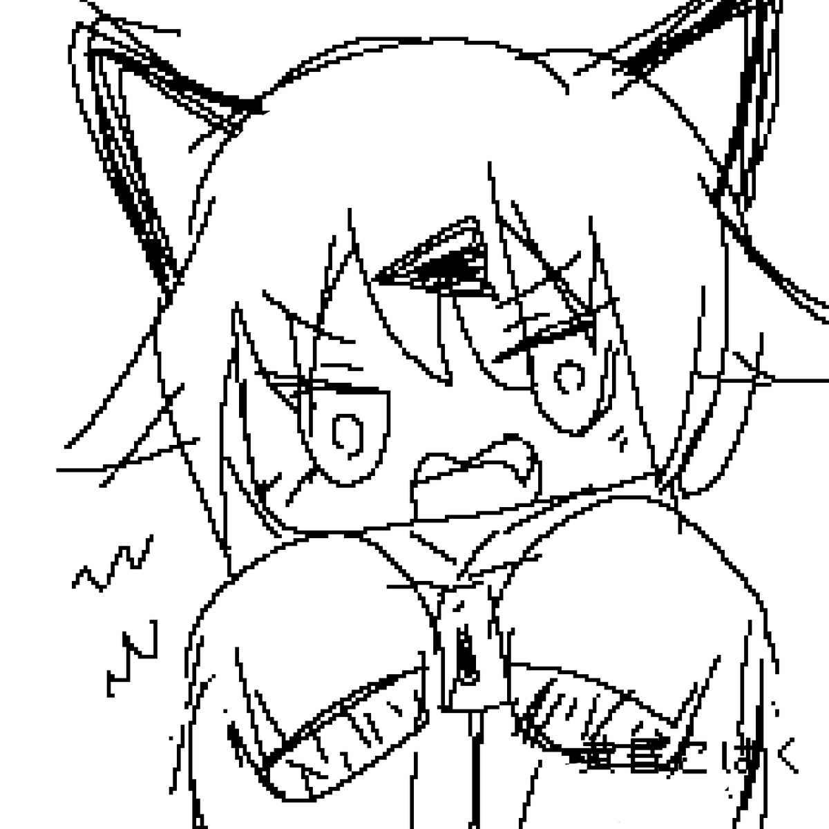 tasogaredokini0's tweet photo. MYCOEIROINK��未配布）
キャラデザ案　ラフ
#黄昏コハク https://t.co/yTsKAGITwS