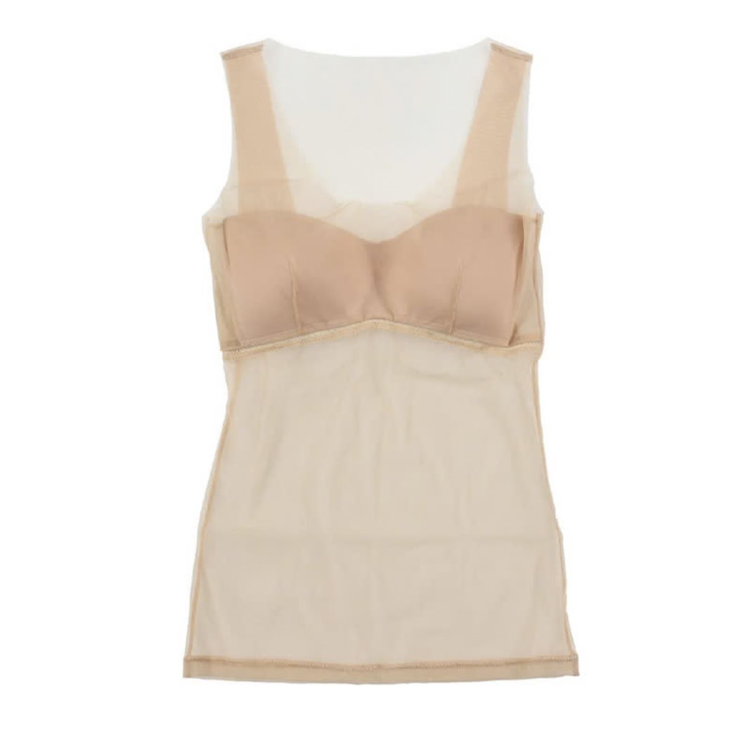 _osewa_'s tweet photo. こういう背中が見えるお洋服の時に愛用してるのが福助のスキントーンインナー
カップ付きめそれなりにホールド力もあって、腰くらいまで一切干渉しないのが素晴らしい
何より価格が3000円ちょいでお財布に優しいのも🙆‍♀️ https://t.co/FwE67Qr1sY