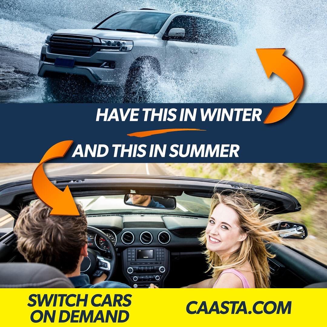 TwannaDevoi9's tweet photo. Whatever the weather, drive a car that suits you. Choose a convertible for summer and a robust 4x4 for winter with Caasta. https://t.co/dPe3tdZP95