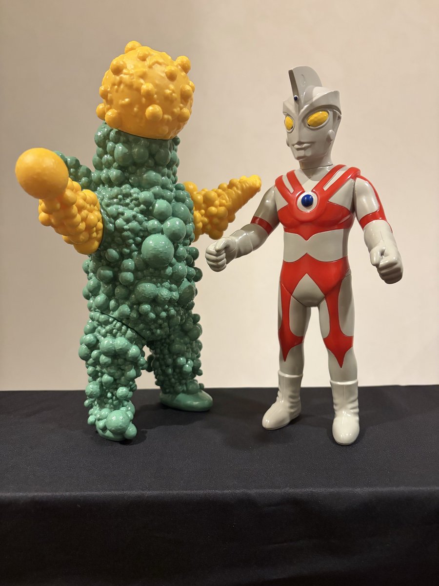 y39298's tweet photo. オコリンボール(監修中)のソフビのサンプル https://t.co/ChjOyQHqYa