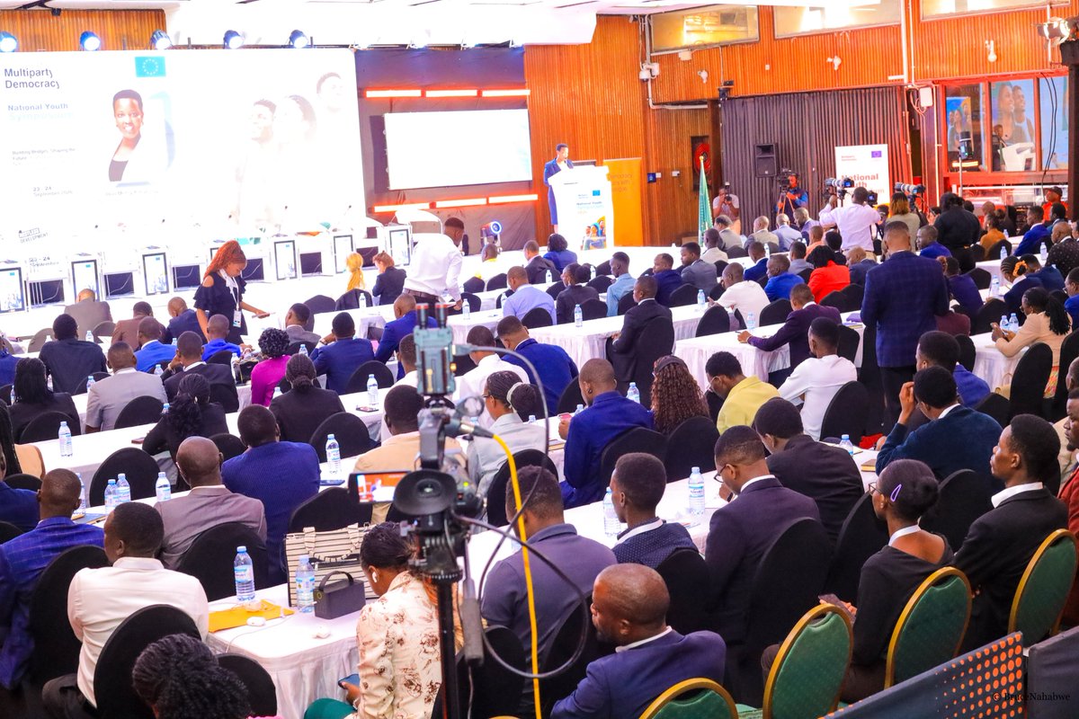 NupUpdates's tweet photo. Hon. @GeorgeMusisi4 has attended the National Youth Symposium 2026 at Parliament as a panelist under the theme “Building the Bridges and Shaping the Future.” https://t.co/LBER9DZaCg