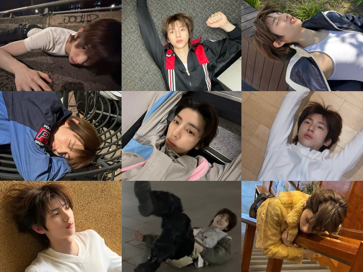 juhoontwt's tweet photo. one thing about jju is that he can and WILL lie down anywhere like the entire world is his bed https://t.co/8tKcsgKHL5