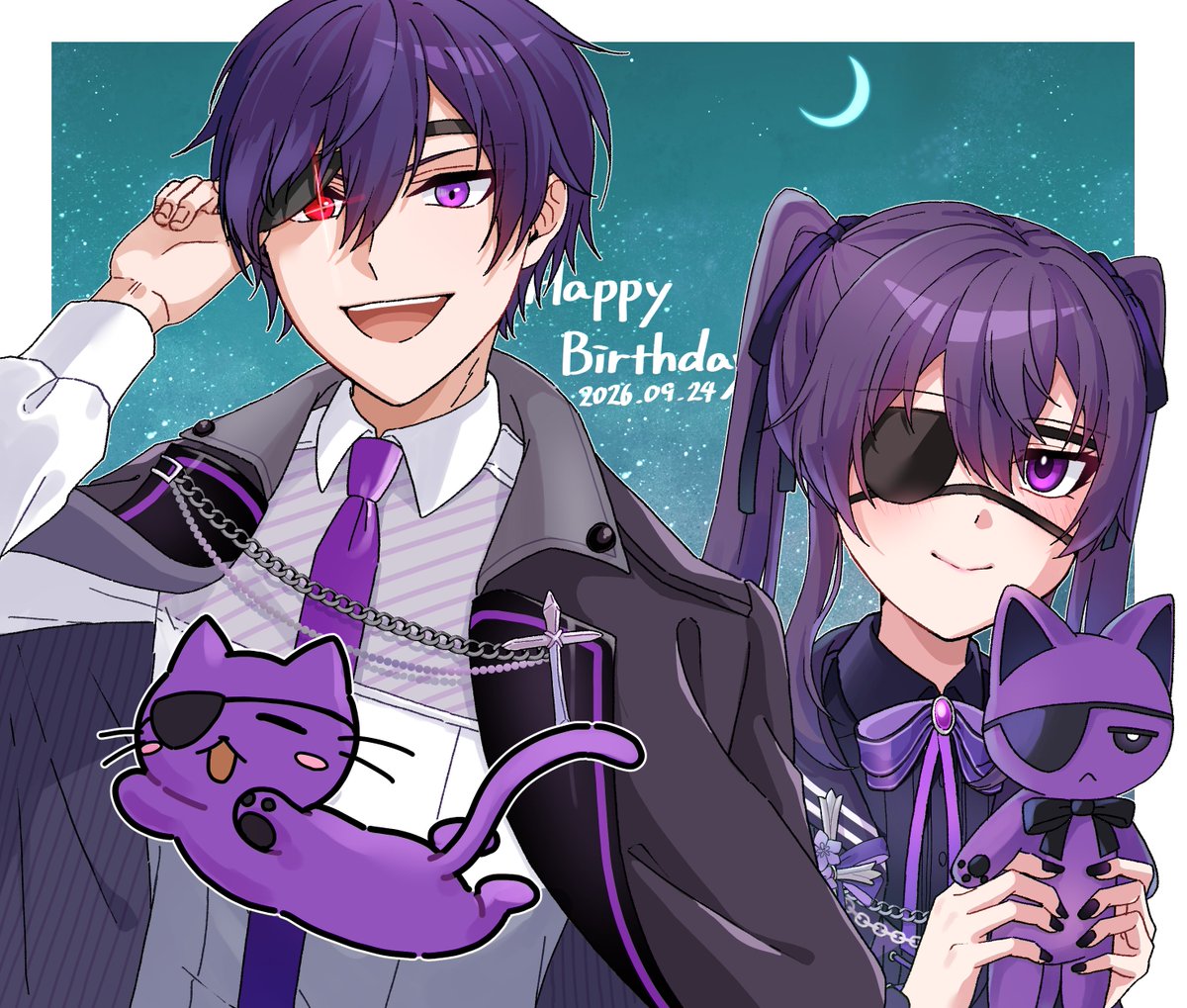 no_BlueSquirrel's tweet photo. #ヨシヅキ参謀誕生祭2026
✝誕生日おめでとうございます✝ https://t.co/ztlvQzTNYd