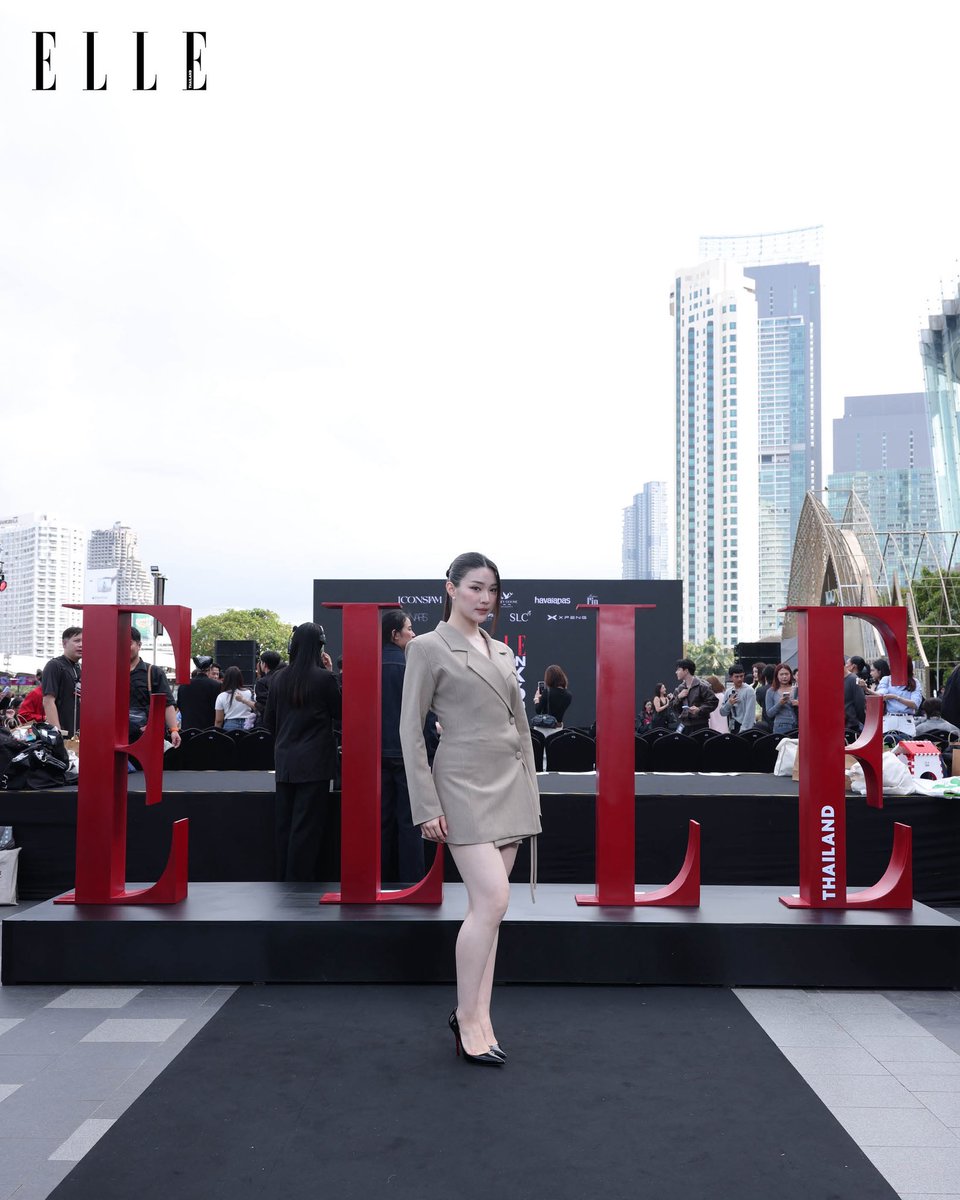 ginnynatnicha's tweet photo. See you at the tent🤍

#ELLEFashionWeek2026
#EFW26ATICONSIAM https://t.co/zzwdC164rH