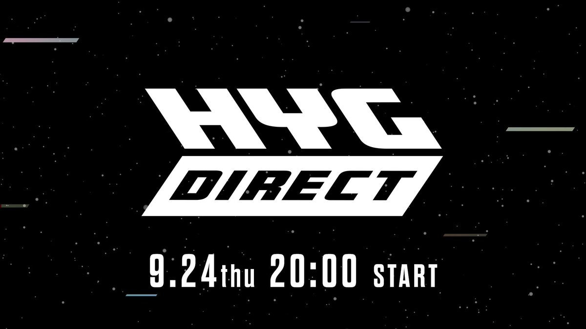hypergameinfo's tweet photo. 続報、解禁。

HYG Direct#3
🕘 9/24(木) 20:00〜
📺【https://t.co/qqfhvcC4mu】

#配信者ハイパーゲーム大会FINAL #ハイゲFINAL https://t.co/lhtyFGtJ5E