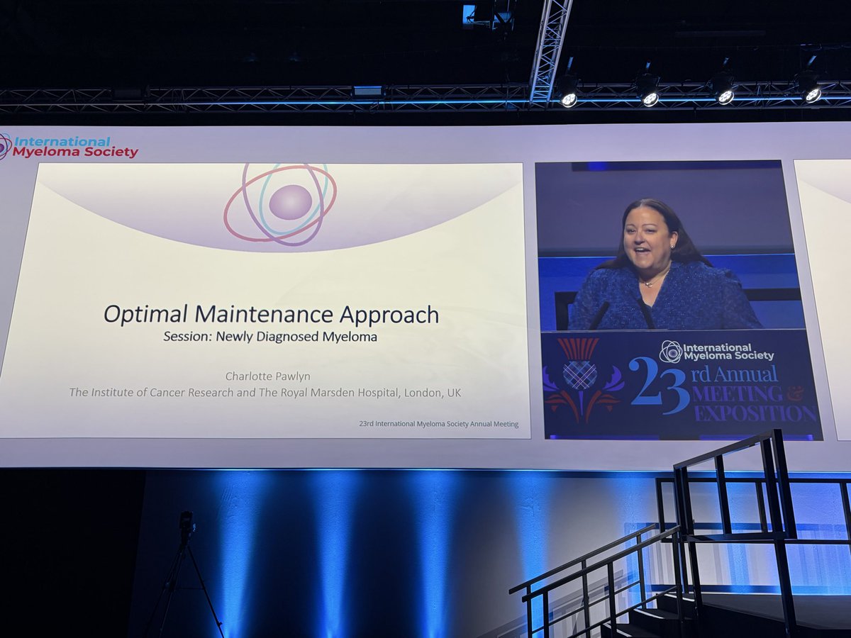 Hira Mian (@HiraSMian) — #IMS26 — conference slide