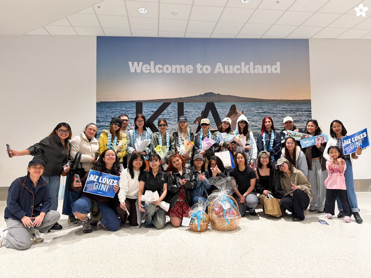 BINI_ph's tweet photo. Kia ora, Auckland!👋🏻 

What a beautiful pōwhiri from the Māori people! 🥹💗 Thank you @TEAMBLOOM_NZ for making our arrival extra special! 

See you this Sept 25 at Eventfinda Stadium for the BINI Signals WT 2026 brought to you by DayBreak Media and ABS-CBN Global! 

#BINI #BINI_SIGNALS_WORLDTOUR_2026 #BINI_SIGNALS_AUCKLAND