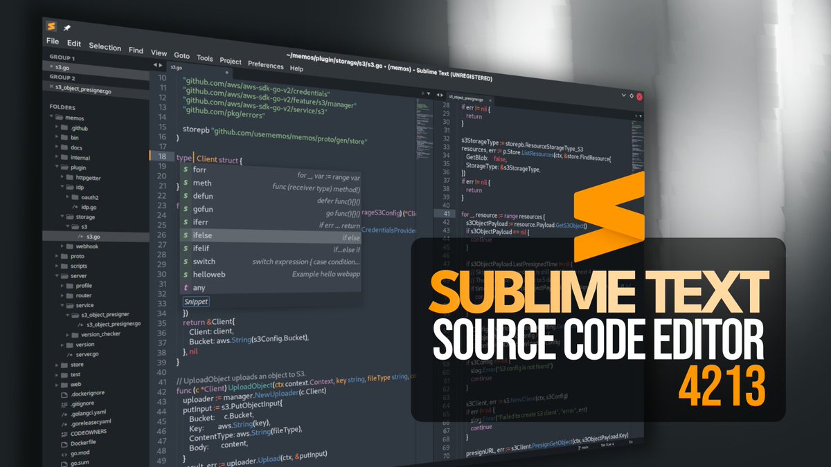 linuxiac's tweet photo. Sublime Text 4213 updates its plugin runtime to Python 3.14, adds file icon themes, Git improvements, and several Linux-specific fixes.
https://t.co/nvhpJypLmk

#Programming #CodeEditor https://t.co/8iy5QTYCwR