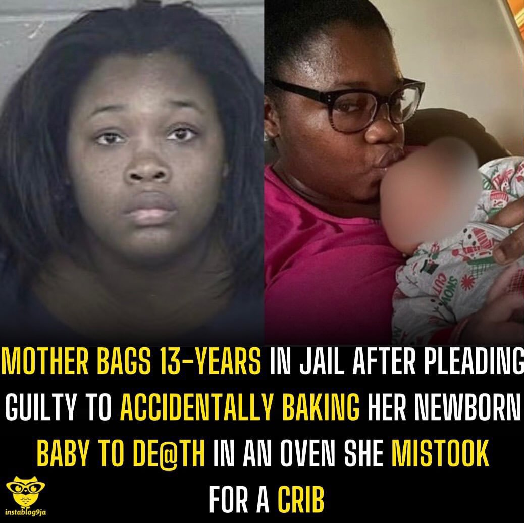 SaviourUmoh18's tweet photo. Mother Bags 13-Years In Jail After Pleading Guilty To Accidentally Baking Her Newborn Baby To De@th In an Oven She Mistook For A Crib

A Missouri mother, Mariah Thomas, 28, has pleaded guilty after putting her one month old daughter, Za’Riah Mae, inside a hot oven, resulting in the baby’s de@th.

Thomas accepted a plea deal on Tuesday, nearly three years after she was detained over the February 2024 incident.

According to court records, Thomas pleaded guilty to a lesser charge of end@ngering the welfare of a child resulting in de@th, in exchange for prosecutors dropping the m¥rder charge.

She was sentenced to 13 years in prison, with credit for time already spent in custody, meaning she is expected to serve about 11 more years.

At the time of the incident, Thomas reportedly told investigators that she had intended to put her daughter down for a nap but accidentally placed her in the oven instead of the crib,according to a probable cause affidavit.

Police said the infant suffered severe b¥rns, with her clothing reportedly melting from the heat. She was pronounced de@d at the scene.

A friend of Thomas’s previously described Za’Riah Mae as a bubbly baby who was smiling all the time.

The plea deal has drawn attention because Thomas originally faced a m¥rder charge over the tragic de@th.