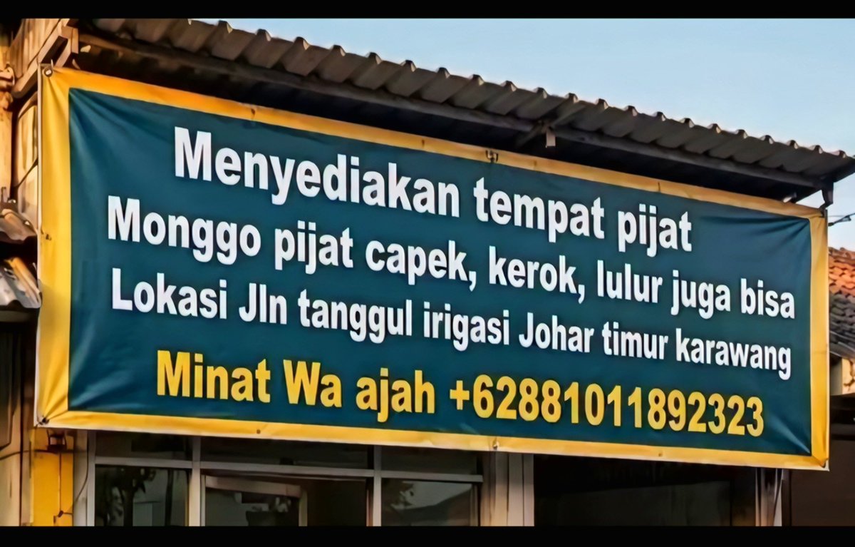 pijatevan's tweet photo. Info lanjut bisa Langsung ke wa
Panggilan via wa +62881011892323
Di tempat bisa via Dm

#pijatkarawang #bodyscrub #pijatditempat #pijatpria #fullbodymassage https://t.co/ogKWG1ga2Q