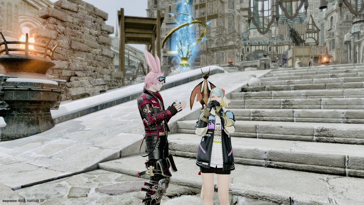 yukiya_ff14's tweet photo. アルフィノ が好きなリア友のイシュガルド入りを見守ってきた https://t.co/kuWSKPP3I6