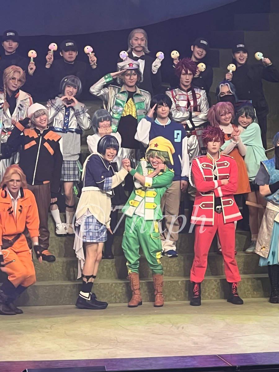 7nkph's tweet photo. ペコポン侵略ミュージカル
『ケロロ軍曹』
2026.9.23 ☀️

ケロロとタママを撮ってたんだけど
クルルがすごいwwwwwwwww
後方なので画質は🥹🥹
 #ケロミュ https://t.co/FxQQqARb1U
