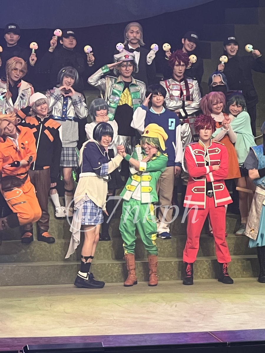 7nkph's tweet photo. ペコポン侵略ミュージカル
『ケロロ軍曹』
2026.9.23 ☀️

ケロロとタママを撮ってたんだけど
クルルがすごいwwwwwwwww
後方なので画質は🥹🥹
 #ケロミュ https://t.co/FxQQqARb1U