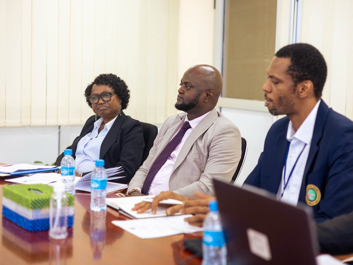 UNDPSierraLeone's tweet photo. Harnessing sport for national development. 🇸🇱 

#UNDP Res. Rep  @FredAmpiah met with Sports Minister Augusta Teima &amp; NSA ED Mohamed Conteh to explore stronger regulatory frameworks, investment &amp; partnerships to advance peace, human development &amp; economic opportunity. https://t.co/Ag3eNPnstj