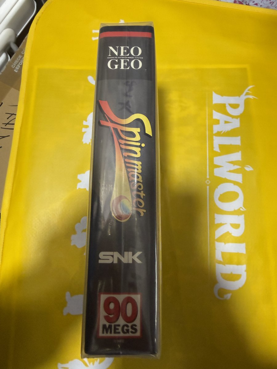 ManQgameshop's tweet photo. 全新品NEOGEO AES Spin Master 😉$ ASK https://t.co/1JL1Zey5ul