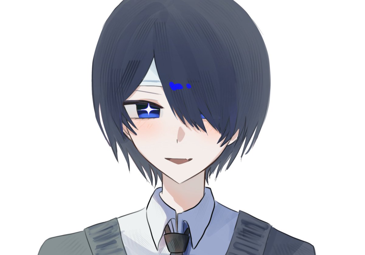 folio_37's tweet photo. 何も考えてなくて顔だけ描きたくて https://t.co/mCHNbchTFN
