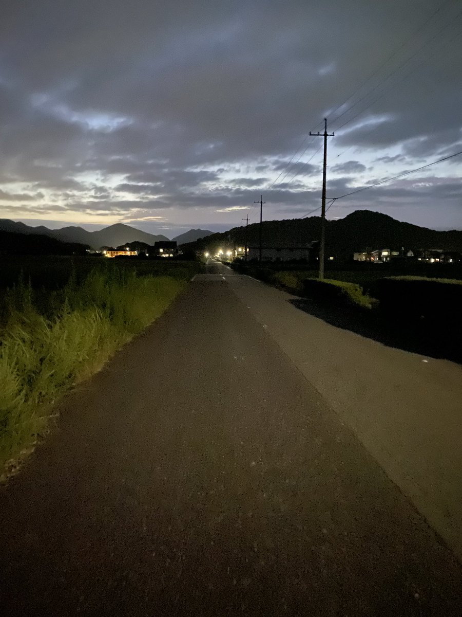 Houou63387's tweet photo. 何もなかった場合の岩美町民グラウンドへの道

松明が要ると思う… https://t.co/sNPObA2jVY