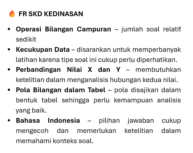 rekrutmencpns_'s tweet photo. FR SKD KEDINASAN 2026

#FRSKD #SEKOLAHKEDINASAN #SKD https://t.co/7rPeLzlvIM