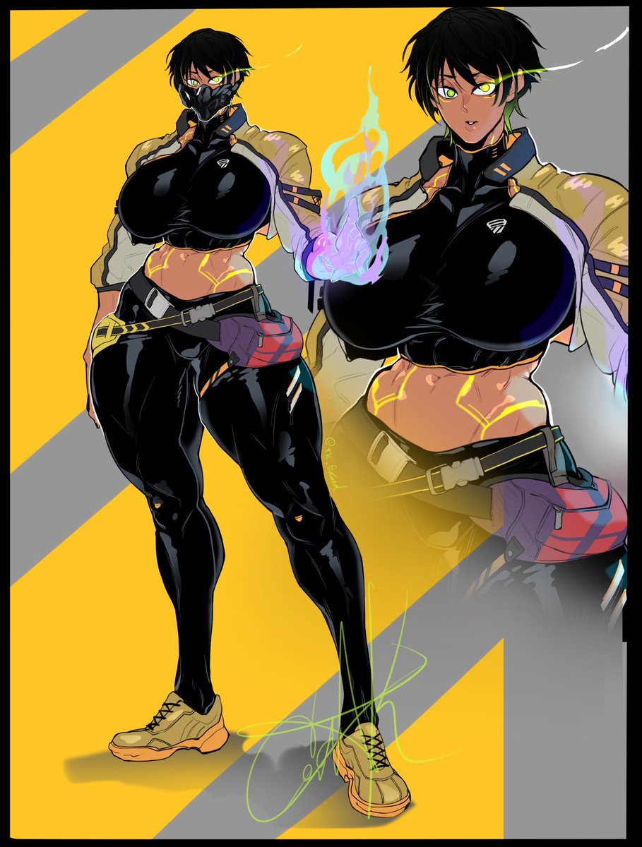TK_Exceed's tweet photo. 割と最近のを再掲。
この描き方めっちゃ良かったのでもっとやっていきたい https://t.co/01qBjaPpbZ