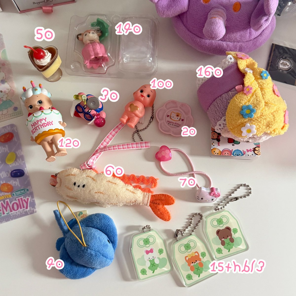 nothingbutmmyy's tweet photo. wts / ปล่อย ของสะสม
ราคาตามภาพเลยค่า ส่วนมากมีpackageครบค่า💌🤓
🍒dm ดูภาพพตได้ค้าบ
#ตลาดนัดsanrio #ตลาดนัดnct #ตลาดนัดsylvanian #ตลาดนัดsonnyangel https://t.co/pZjx6n05cx