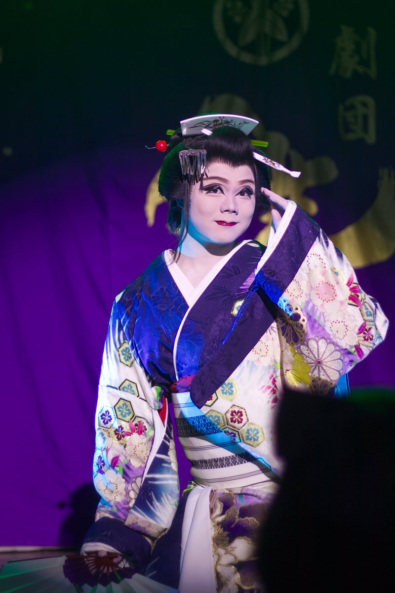 n__27usm's tweet photo. 2026.09.21 夜🌙 龍人祭り🐉
📍高槻桜花劇場

♪ 酒供養

トップから個人へ！可愛く盛り上げてた😆✨
 #劇団暁  #三咲龍人 https://t.co/fmkvhF9t4g