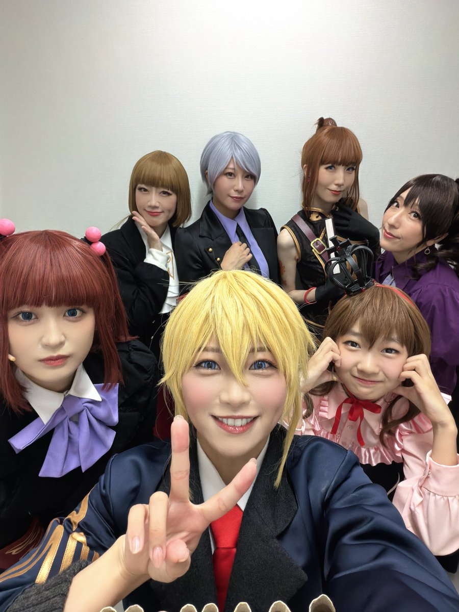 saori_otaki's tweet photo. 5日目ありがとうございました🏝️🛟
毎日みんなとお芝居できて嬉しいです。

女子ーズ💞💄

#うみステ #umineko
#うみねこのなく頃に https://t.co/zUdg6G2SCA