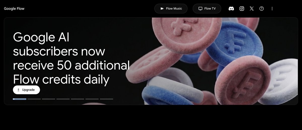 themartintang's tweet photo. Are you aware that you can create free AI videos of up to 30 seconds every day in 720p using @Google Flow?

I have calculated that you can generate a 10-second video 3 times . The best part is that the 50 daily credits will reload every day.

Are you already aware of this? https://t.co/D3QToLzAJ0