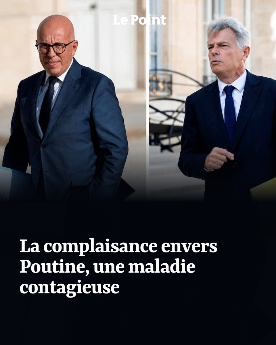LePoint's tweet photo. Après Marine Le Pen et Jean-Luc Mélenchon, Éric Ciotti et Fabien Roussel confondent l’agresseur et l’agressé dans le conflit ukrainien. Une ligne de partage qui va marquer la campagne présidentielle.

🖋️ LA CHRONIQUE de @scoignard
➡️ https://t.co/y4dyFQbDnN #ARelire https://t.co/kdwPzWkqq6