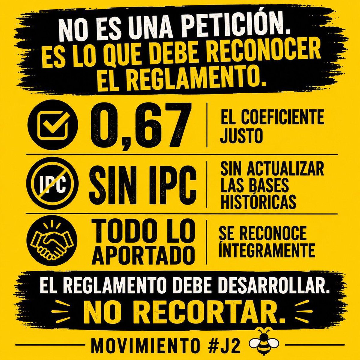 MafOlmo's tweet photo. Por qué @SaizElma sigue sin reunirse con @MovimientoJ2 ?
Única  explicación :no tiene argumentos sólidos para rebatir unas reivindicaciones q son justicia avaladas con 7 informes irrefutables 

Solución Pasivos 
Coeficiente ⤵️0,67todos 
No limitación a bases mínimas
Todo el Fondo https://t.co/yx6HnYGpx3