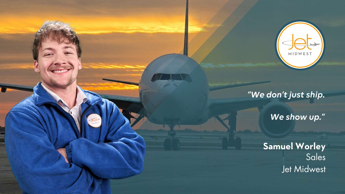 JetMidwest's tweet photo. Showing up means more than providing the part.

It means listening, understanding the need, and bringing together the right expertise when the situation calls for more.

Sometimes all you need is the part. The value is knowing there’s more behind it when you need it.

#Aviation https://t.co/ilfjhPzfzT