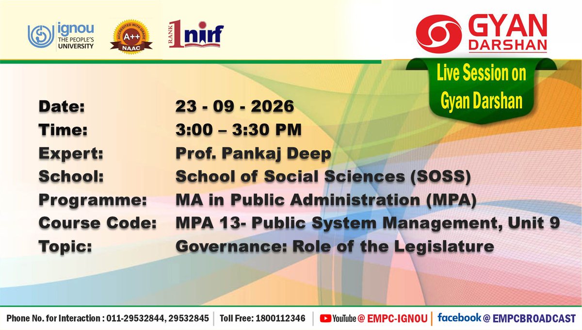IGNOU_EMPC tweet picture