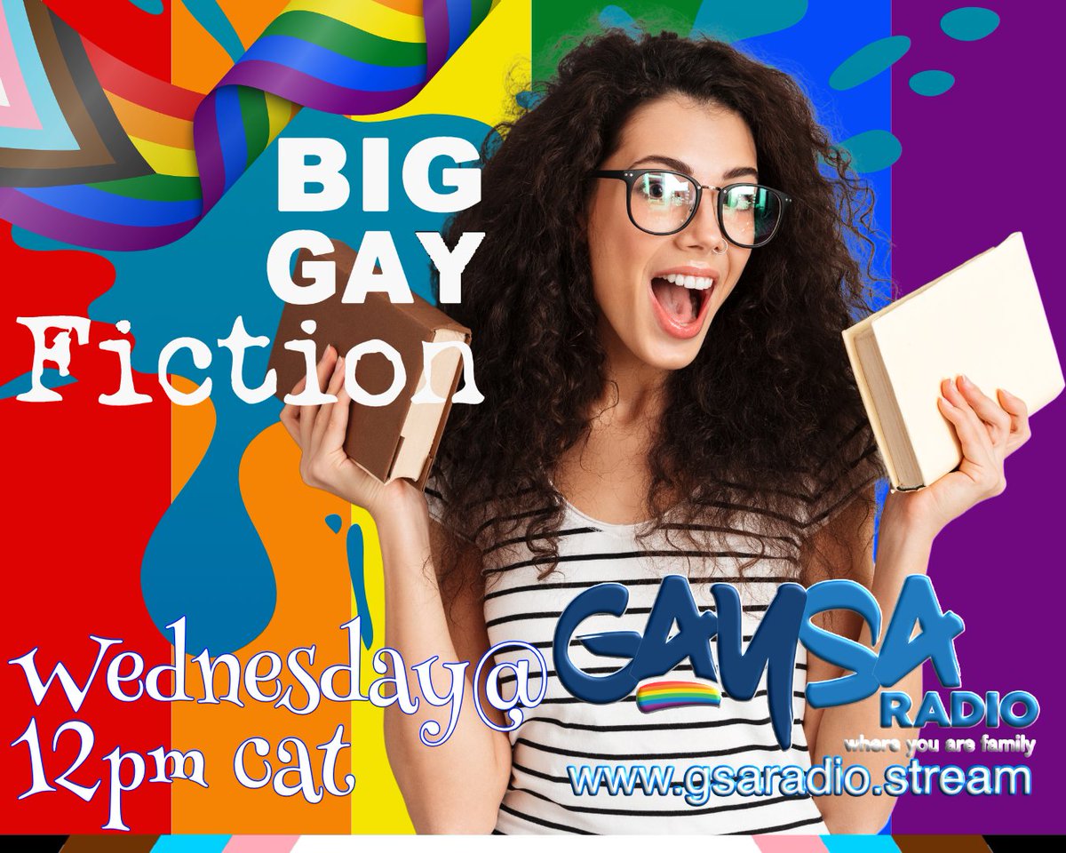gaysaradio's tweet photo. 📚 Plot twist: lunch is now a literary event. 🌈

12 PM on GaySARadio  
The Big Gay Fiction Show Encore

Your mid-week break is getting stacked with LGBTQI stories, author conversations, and bookish discoveries that may or may not be responsible for your TBR pile getting complete https://t.co/Z3RZ2Nn3SM