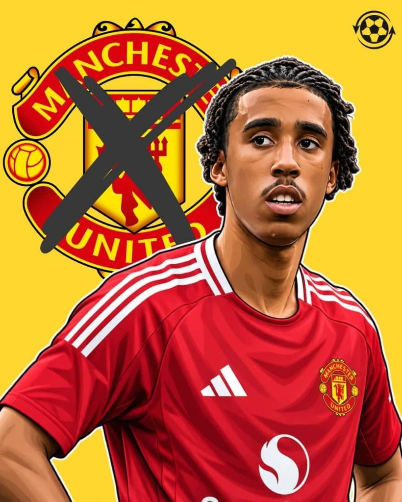 HenryMichooo10's tweet photo. 🚨 Manchester United are open to selling Leny Yoro next summer if he fails to impress this season.

United remain committed to the 20-year-old defender, but could consider a sale if he does not prove himself over the course of the campaign.

(Source: @GraemeBailey) https://t.co/qOa5HNL6Ff