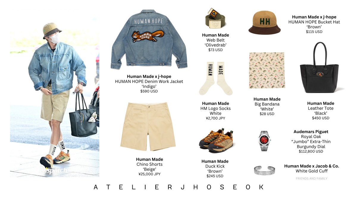 atelierjhoseok's tweet photo. 2026.09.23   j-hope   Gimpo Airport (Departure) 

j-hope departs for Japan to attend the Human Made Tokyo flagship store opening on Sept 26th 💛ミ

J-HOPE X HUMAN MADE
HUMAN HOPE S2 IS COMING 
#jhopexHumanMade #jhope 
#HUMANHOPE #HUMANMADE https://t.co/t7eQKqFiyR