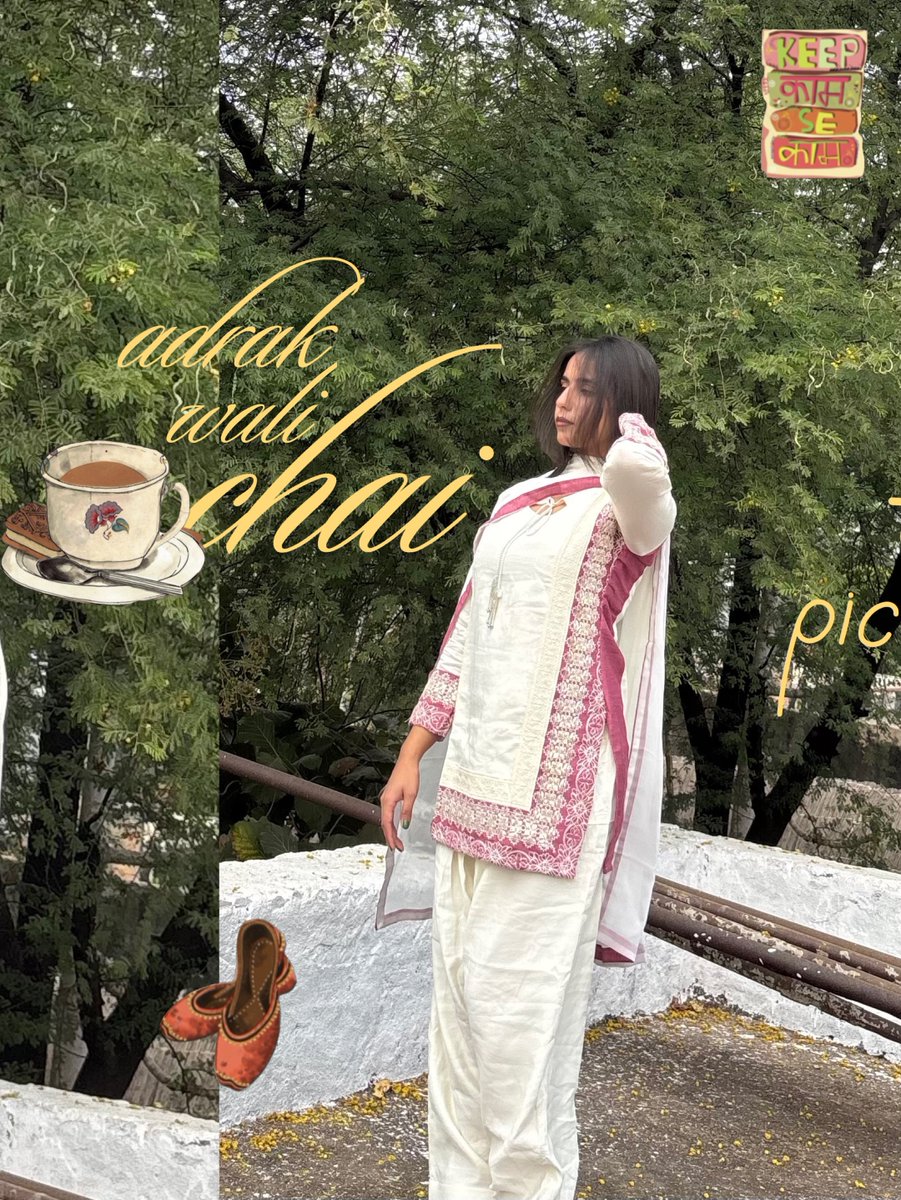 MaileHweersm's tweet photo. The dupatta was floating in the breeze, and my heart was at peace. https://t.co/13cr4YWKnx