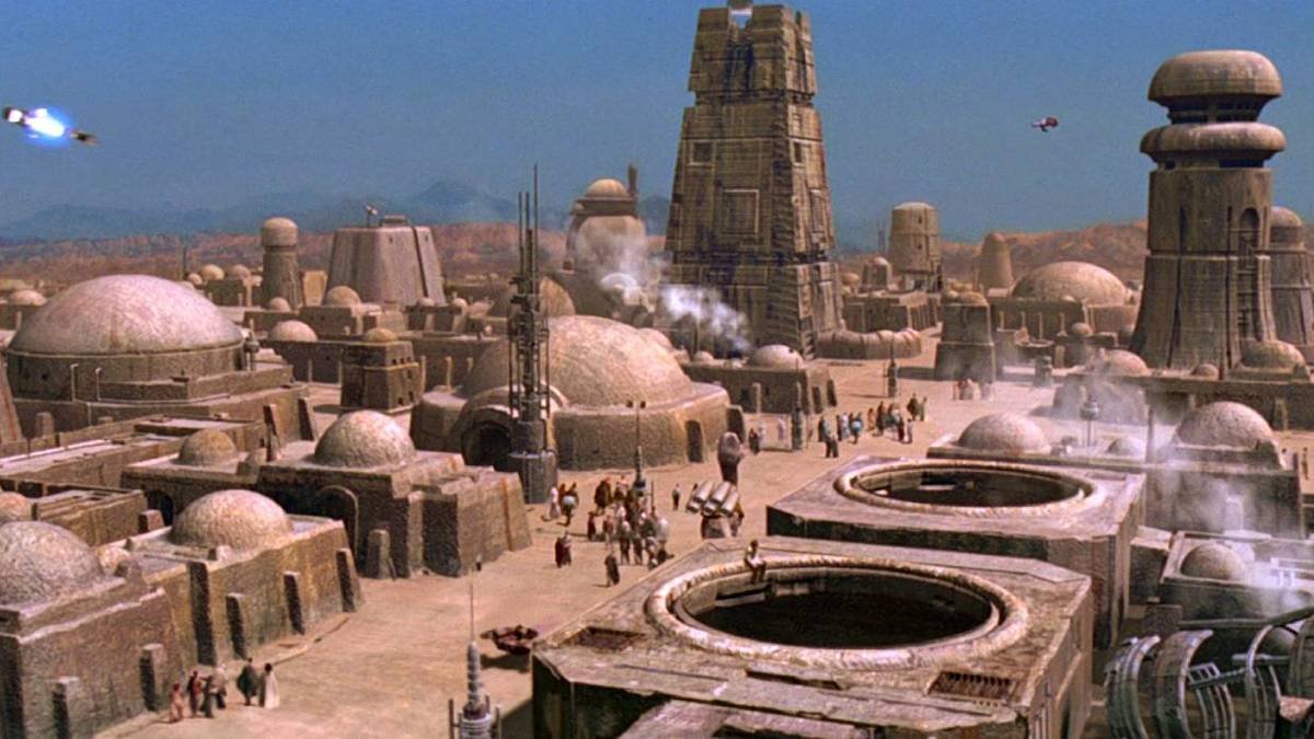 monarchitektur's tweet photo. sieht selbst als star wars fan übrigens scheiße aus

es ist hat weder die ausstrahlung oder detailierungsgrad eines star wars schiffes geschweigedenn der architektur

stattdessen bekommt man generischen "foooturistischen" zaha hadid slop mit bisschen unkraut auf dem dach https://t.co/terCsQKPEa