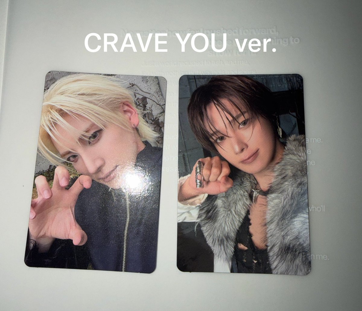 sgtmg02's tweet photo. &amp;team Mark on Me トレカ 交換
【譲】画像の ユウマ YUMA  K   マキ MAKI EJ

【求】
全て同種 ハルア HARUA
ケミトレカは🐰× 🎮or🍚or🍓優先
 
郵送での交換となります
お気軽にお声掛けください💖
 #andteam交換  #andTEAM交換 #andteam_交換 https://t.co/FWDZZGVgtU